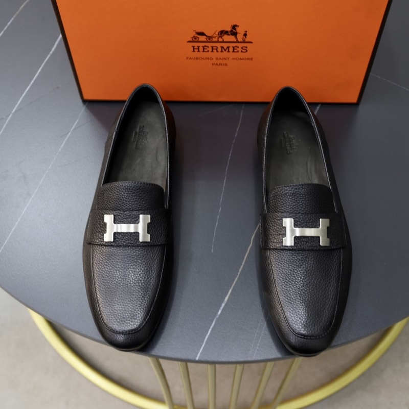 H**mes leather shoes